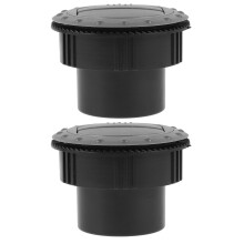 4Pièces Couverture De Ventilation Ronde Pour Bus Et Camping-Car Gris