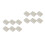12Pièces Support Bracelet Confortable Présentation 10
