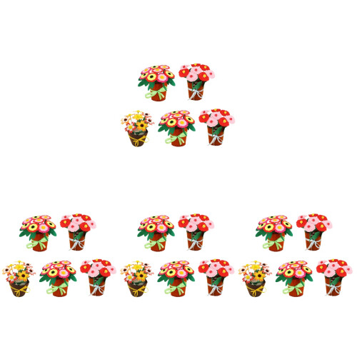 20Ensembles Kit Art Floral Non- DIY Multi-Usage Couleurs Variées 1