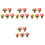20Ensembles Kit Art Floral Non- DIY Multi-Usage Couleurs Variées 3