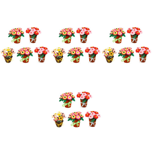 20Ensembles Kit Art Floral Non- DIY Multi-Usage Couleurs Variées 2