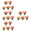 20Ensembles Kit Art Floral Non- DIY Multi-Usage Couleurs Variées 7