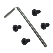 2Ensembles Vis De Guidon Et Fourche Avant Pour Scooter Noir Durable