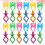 48Pièces Pinces Silicone Couleurs Assorties Pour Couture 10