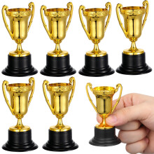 20Pièces Coupes Miniatures Dorées Plastique Prix Enfants