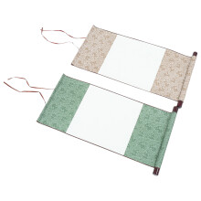 10Pièces Papier Chinois Vert Rouleau Vide Usage Peinture