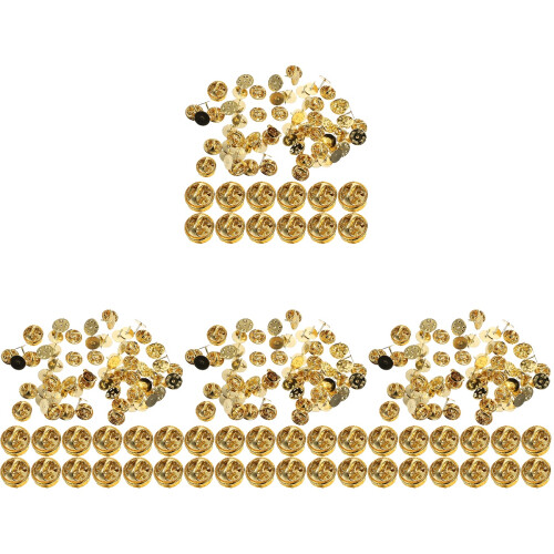 200Ensembles Attaches Broche Métal Pour Pins Décoratifs 2