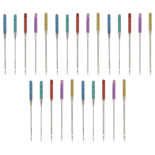 25Pièces Aiguilles Machine À Fer Anti-Saut Usage DIY Assorties