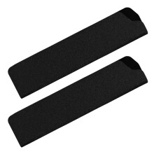 6Pièces Housses De Couteaux Noir Flocage, Protection