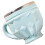 4Pièces Tasses En Acier Inoxydable Bleu Ciel Réutilisables Multiusage 3