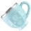 4Pièces Tasses En Acier Inoxydable Bleu Ciel Réutilisables Multiusage 2