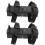3Paires Bébé Noir Stables Protection Enfant 2