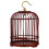 3Pièces Cage Oiseaux Suspendue Bois Métal Sécurisée 7