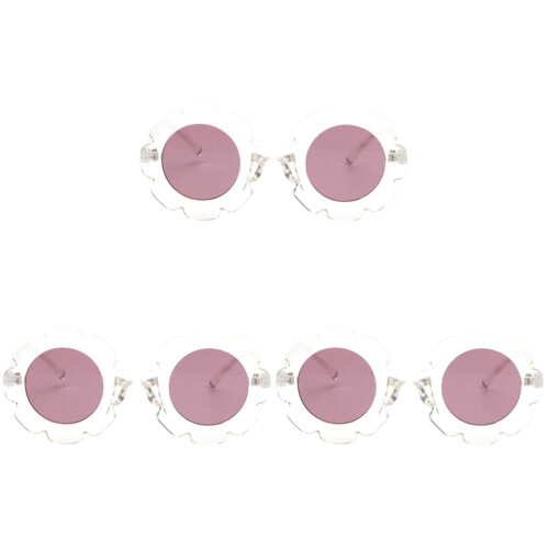 3Pièces Lunettes De Transparentes Design Tournesol 1
