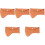 5Pièces Manchette Protectrice Orange Pour Hache 3