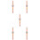 5Pièces Enfants Rose Motifs Design Et 8