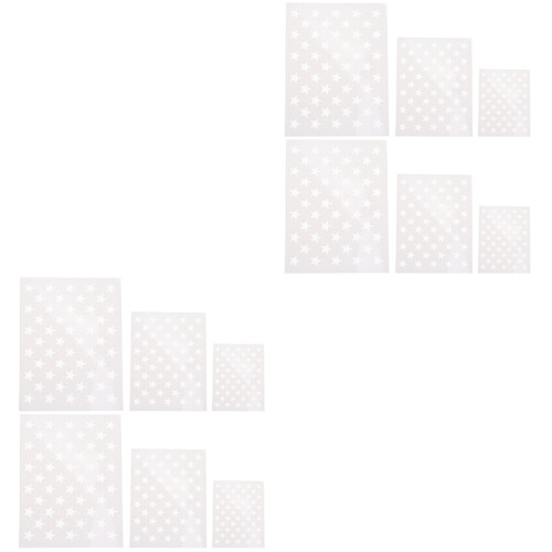 Pochoir Étoile Rigide Pour Peinture Réutilisable 2