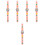 5Pièces Enfants Rose Motifs Design Et 4