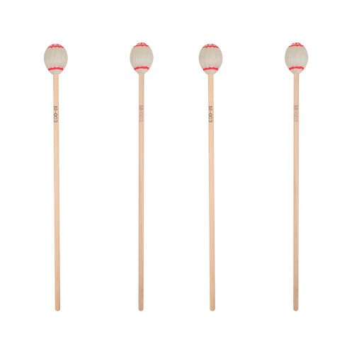 4Pièces Baguettes Marimba En Érable Robustes Accessoires Instrument 2