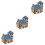 3Pièces Puzzle Maison 3D Enfants Loisirs 3
