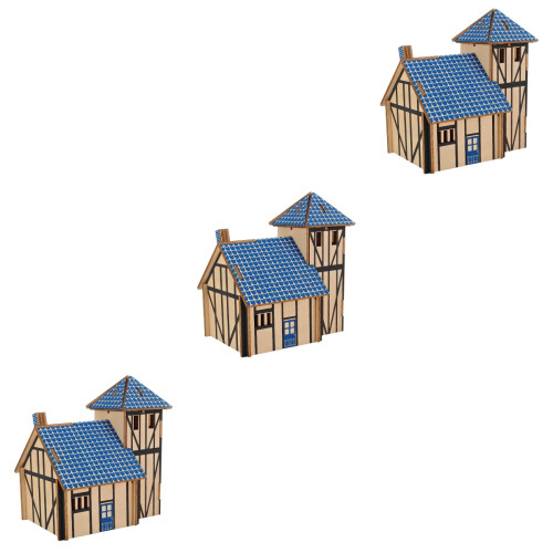 3Pièces Puzzle Maison 3D Enfants Loisirs 2