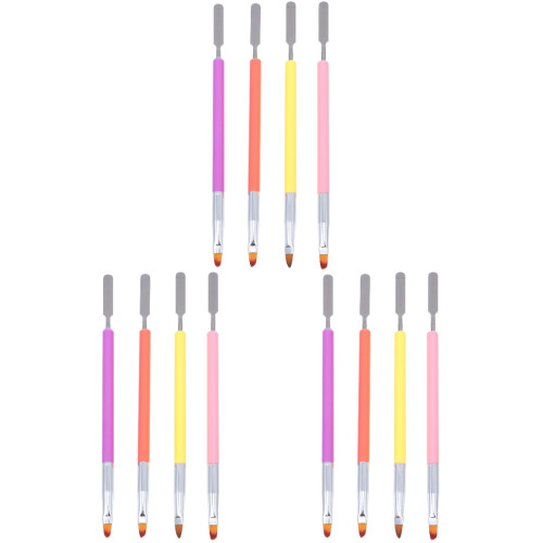 12Pièces Nail Art Double-Tête Accessoires 1