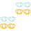 8Pièces Poignées Bébé En Silicone Confortables Résistantes 3