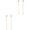 4Pièces Baguettes Marimba En Érable Robustes Accessoires Instrument 4
