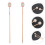 4Pièces Baguettes Marimba En Érable Robustes Accessoires Instrument 8