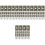 400Paires Clips En Dorés Vis Auto-Perceuse Pour Clôture 2
