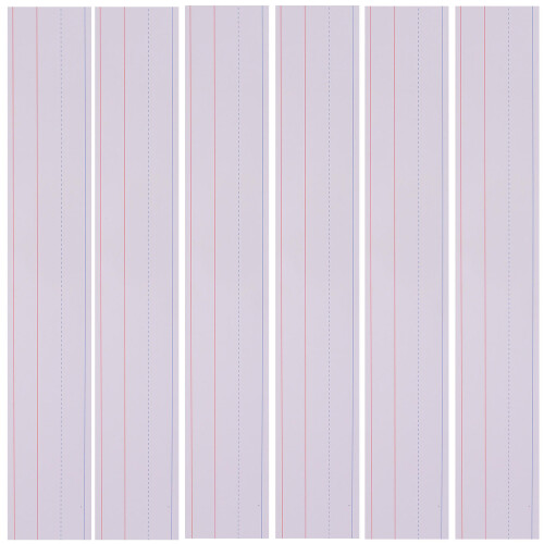 90Pièces Bandes D’écriture Violettes En Pour Classe Et