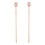 4Pièces Baguettes Marimba En Érable Robustes Accessoires Instrument 2