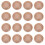 25Pièces Bols Jetables En Papier Kraft Multiusage Rigides 1