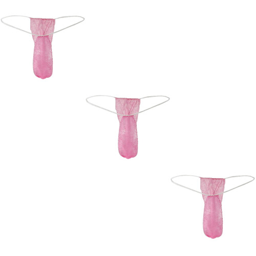 300Pièces Slip Jetable Rose T-Back Et Respirant Pour 1