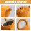 1Set Orange Keramik Retro Für Tee Genuss Zuhause 4