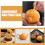 1Set Orange Keramik Retro Für Tee Genuss Zuhause 3