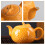 1Set Orange Keramik Retro Für Tee Genuss Zuhause 5