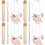 4Pièces Palette De Spatule Acier Pour Artistes Pro 5