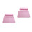2Ensembles Coussinet Mains Rose PU Pour Ongles Et Salons 3
