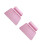 2Ensembles Coussinet Mains Rose PU Pour Ongles Et Salons 4