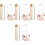 4Pièces Palette De Spatule Acier Pour Artistes Pro 3