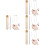 4Pièces Palette De Spatule Acier Pour Artistes Pro 6