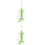 2Pièces Étuis À Tee Golf Silicone Vert Pour Usage Extérieur 7
