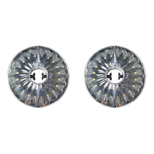 2Pièces Lampe Portable LED 20 Lumens Transparent 1