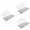 6Pièces Protège-Table À Bébé Confortable En Polyester Assorti 6