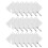120Pcs White Key Id Labels with Rings for Key Organization 1
