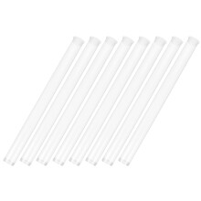 8pcs Transparent Acrylic Incense Stick Holders With Removable Lids Airtight Storage Tubes For Home Meditation Yoga Aromatherapy