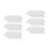 120Pcs White Key Id Labels with Rings for Key Organization 4