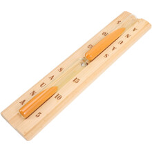 3Pcs Sturdy Wooden Glass Tube Hourglass 15-Minute Sauna Timer