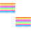 40Pcs Colorful Flexible Plastic Pencils Stackable for Kids School Use 6